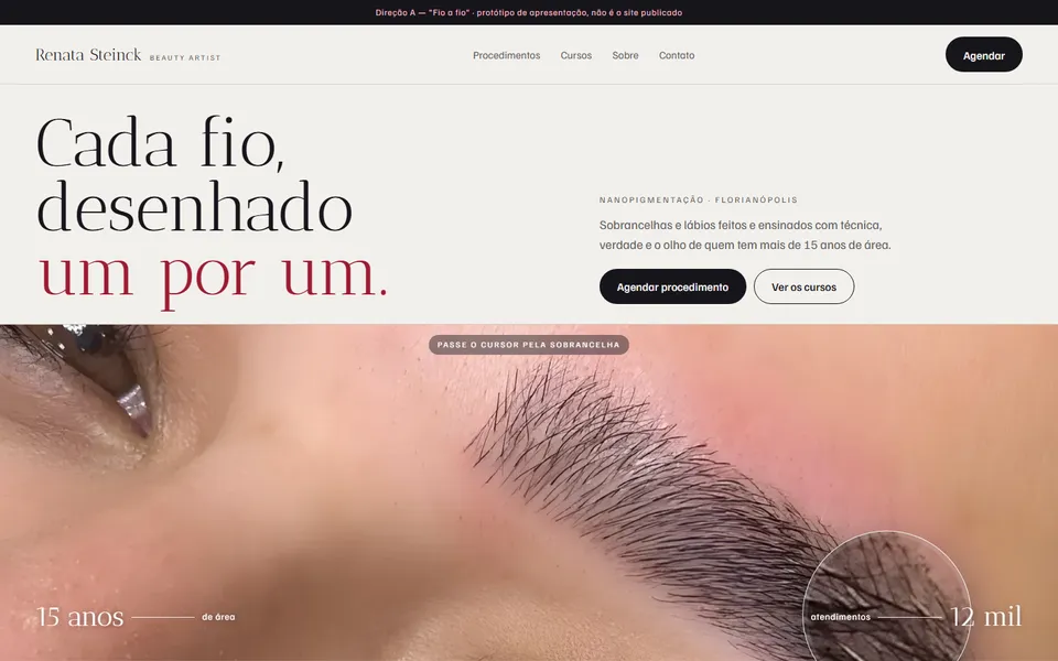 Prévia da direção A